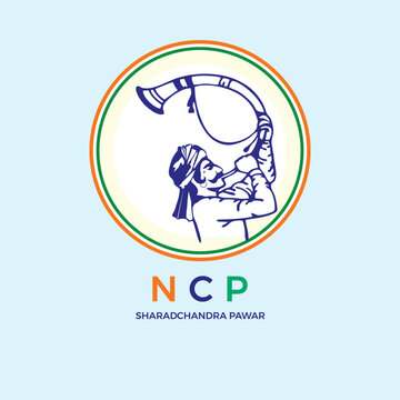 Nationalist Congress Party election symbol. "Tutari" is an ancient Indian musical instrument. It is a type of horn wind instrument.
