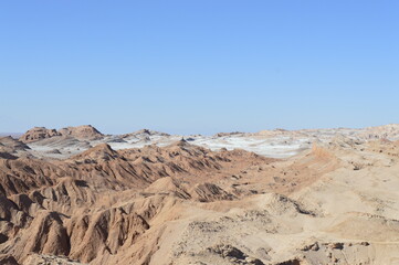 Fototapeta na wymiar Deserto do Atacama no Chile