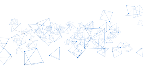 Abstract digital background of points and lines. Glowing black plexus. Big data. Network or connection. Abstract technology science background. 3d vector ... See More
