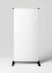 Roll up banner png  mockup, transparent design