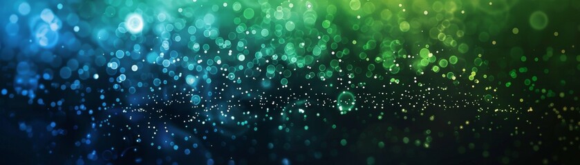 Dynamic dark green and blue glowing grainy gradient background, perfect for eye-catching webpage