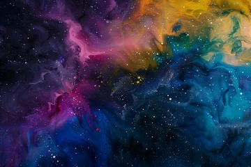 Fototapeten background with abstract colorful space © agrus_aiart