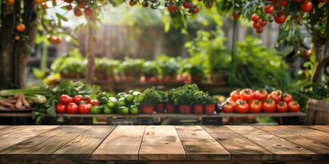 A table with a variety of fruits and vegetables, including tomatoes, cucumbers