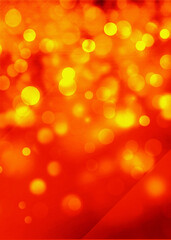 Obraz premium Red bokeh background for Banner, Poster, Story, Ad, Celebrations and various design works