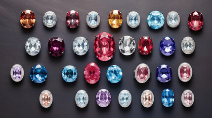 Stunning image of various gemstones that look incredibly realistic