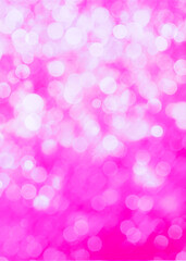 Pink bokeh background for Banner, Poster, Story, Ad, Celebrations and various design works