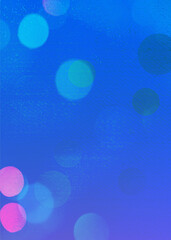 Blue bokeh background for Banner, Poster, Story, Ad, Celebrations and various design works