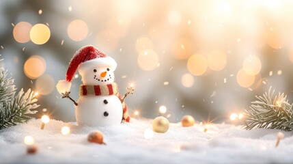 Christmas snowman