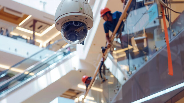 Upgrading Mall Security with Advanced Surveillance Installation