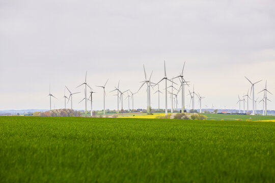 Windpark, Haarstrang, Kreis Soest 