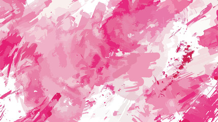 Pink Grunge Fashion Pattern. Pink Rough Cover Messy wa
