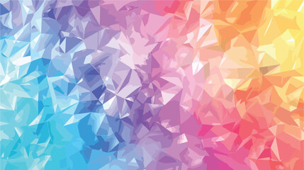 Polygonal abstract background consisting of triangles - obrazy, fototapety, plakaty