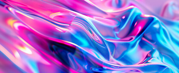 Obraz premium Abstract gradient pink purple and blue soft colorful background. Modern horizontal design