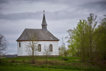 Fototapeta na wymiar Külbenkapelle in Belecke, Kreis Soest, Landkreis Soest, Deutschland, Europa, April 2024