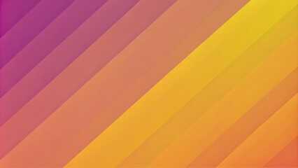 A smooth gradient background from yellow to orange and purple - obrazy, fototapety, plakaty