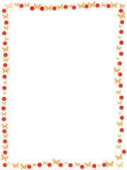 Worksheet decorative frame