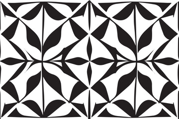 Fototapeta premium Black and white symmetrical textures: circular, square, rectangular, smooth, and beautiful irregular patterns. 🖤⚪
