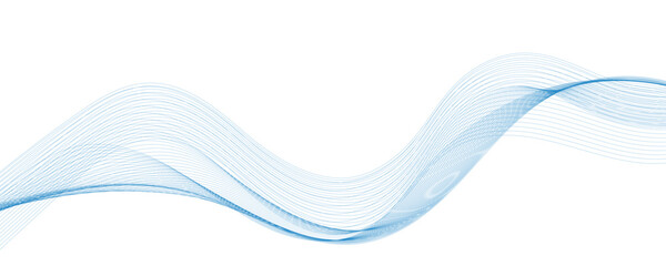 Abstract wave element for design. Digital frequency track equalizer. Stylized line art background. Vector illustration.	
