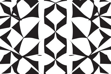 Black and white symmetrical textures: circular, square, rectangular, smooth, and beautiful irregular patterns. 🖤⚪