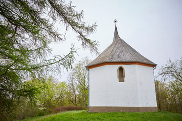 K&uuml;lbenkapelle in Belecke, Kreis Soest, Landkreis Soest, Deutschland, Europa, April 2024