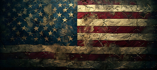 Honoring courageous heroes of the USA on Memorial Day with gratitude and patriotism. - obrazy, fototapety, plakaty