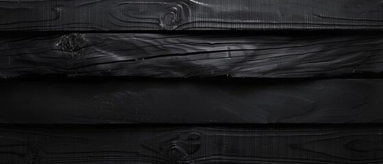 old black grey rustic dark wooden texture - wood background banner - obrazy, fototapety, plakaty