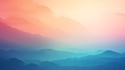 Fototapeta premium Grainy gradient background grunge noise texture smooth blurred backdrop