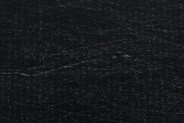 Black grunge texture with scratches, chalkboard texture - obrazy, fototapety, plakaty
