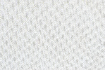 Fototapeta na wymiar Linen fabric texture, white canvas texture as background