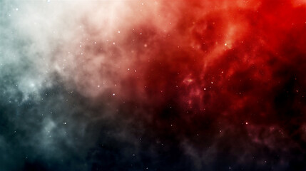 Red, black and white clouds abstract grunge background banner