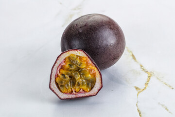 Tropical sweet and juicy passionfruit