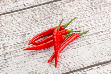 Hot and spicy chili pepper
