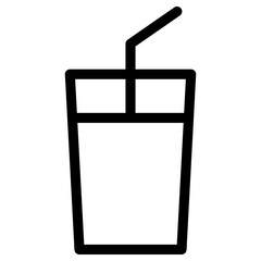 juice icon, simple vector design