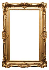 PNG  Gold Renaissanceframe backgrounds photo white background