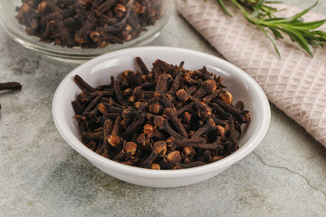 Carnation cloves aroma flavour bud
