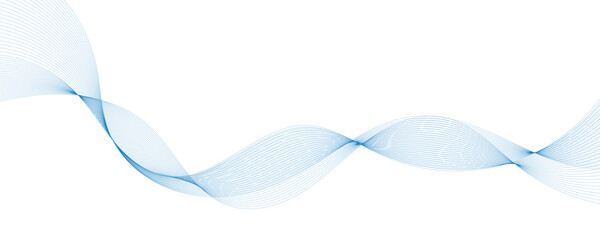 Abstract wave element for design. Digital frequency track equalizer. Stylized line art background. Vector illustration.	
