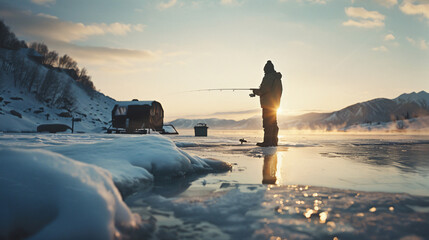 Fishing in ice
