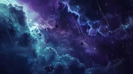 Poster rain in nebula  © Vuqar