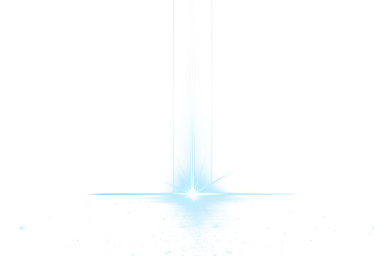Light flare effect isolated transparent background png