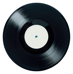Naklejka premium PNG Vinyl disc mockup gramophone technology turntable.