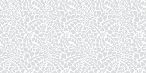 Organic motif, botanical motif background. Seamless pattern.Vector.スタイリッシュな有機的パターン - 786376456