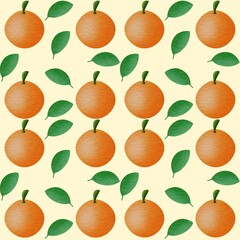 Orange Patterns