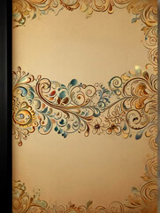 floral book cover background