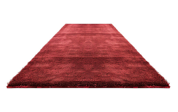 A red carpet on white background,png