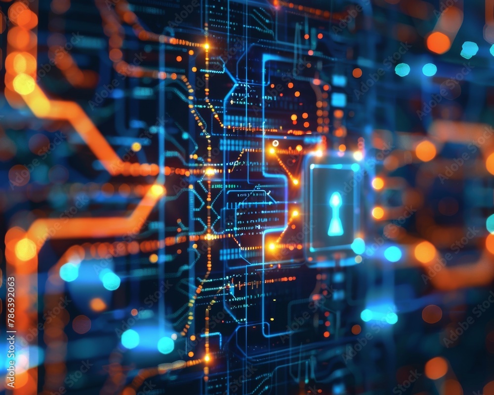Aufkleber enhancing digital security with zero-knowledge proofs, technology that secures privacy without any d