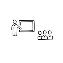 social policy outline icon