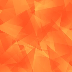 Abstract Orange Background Vector Design