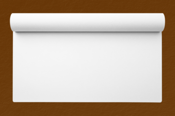 Roller blind png mockup, transparent design