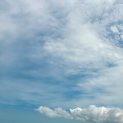 Naklejka premium 아름다운 구름과 하늘