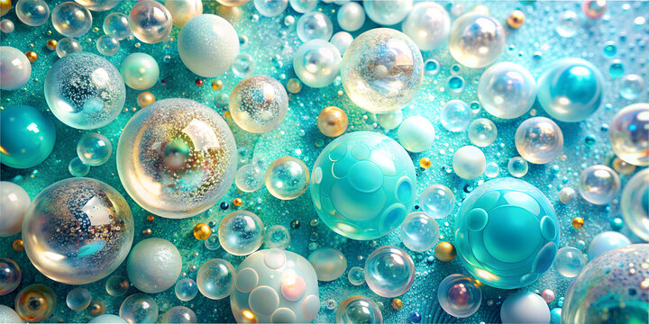 abstraction,, 4D, design, layers wallpaper, art. texture   ,  bubbl with  white sequins, generates AI, texture, 